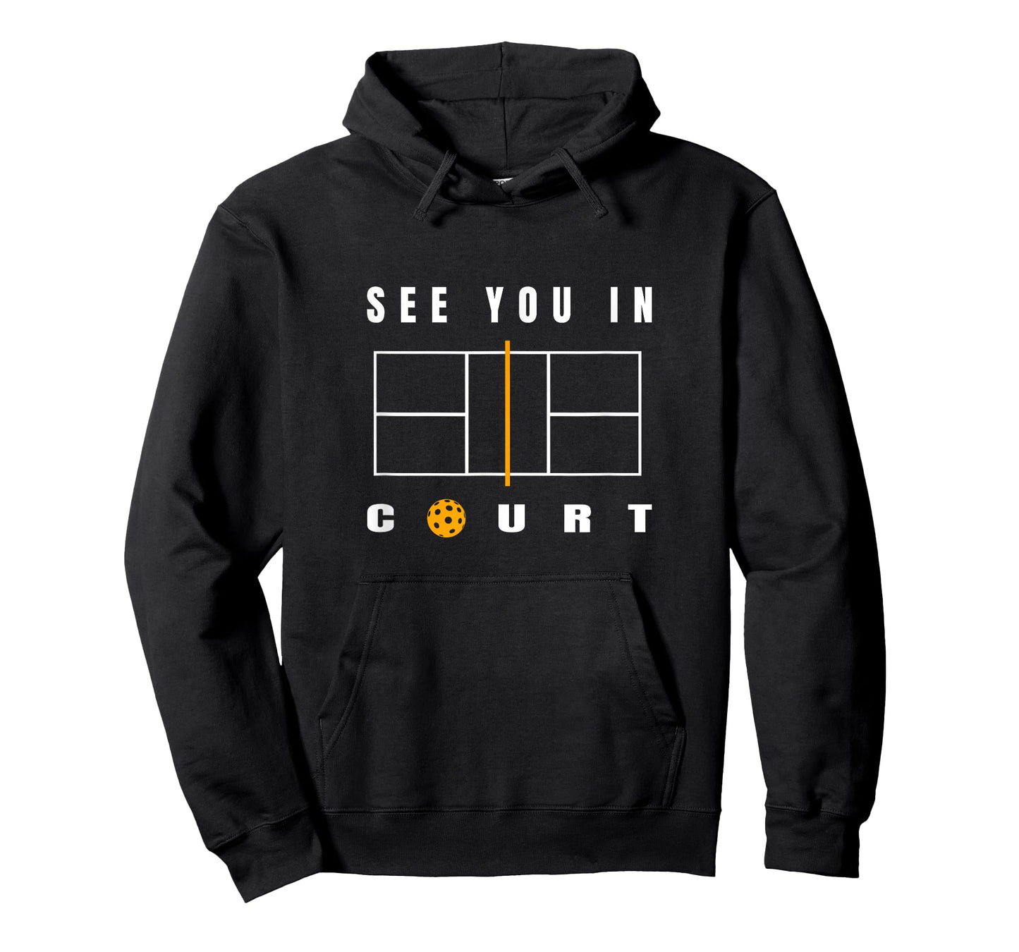 Funny Pickleball - See You In Court - Pickleball Court T-Shirt
