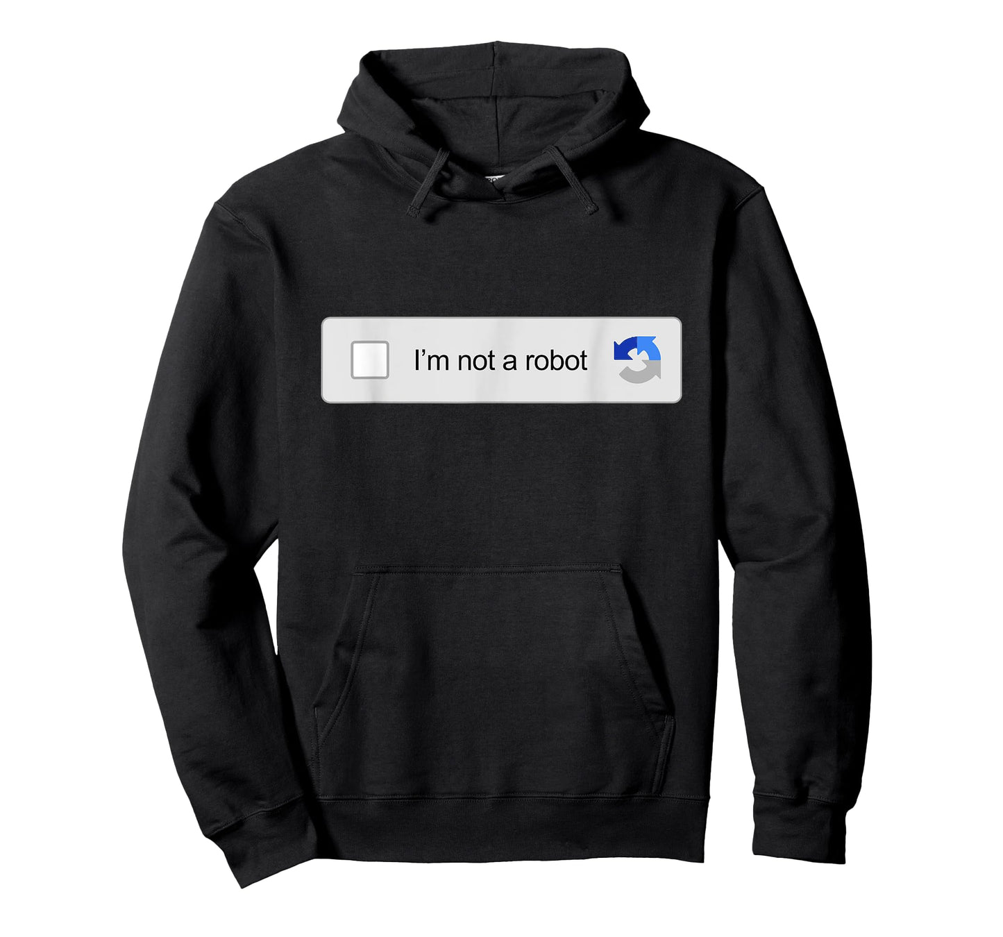 I'm Not A Robot Captcha Verification Funny Internet Memes T-Shirt