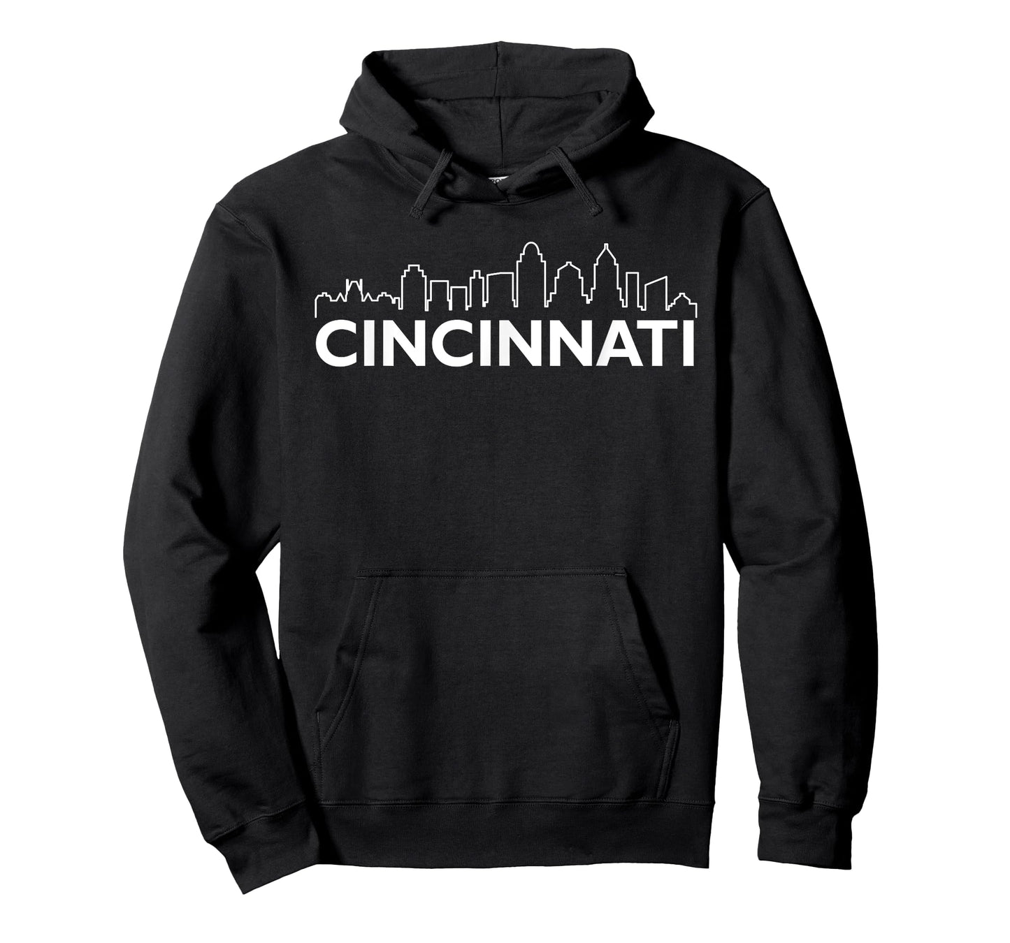 Retro Cincinnati Ohio City Skyline vintage travel souvenir T-Shirt