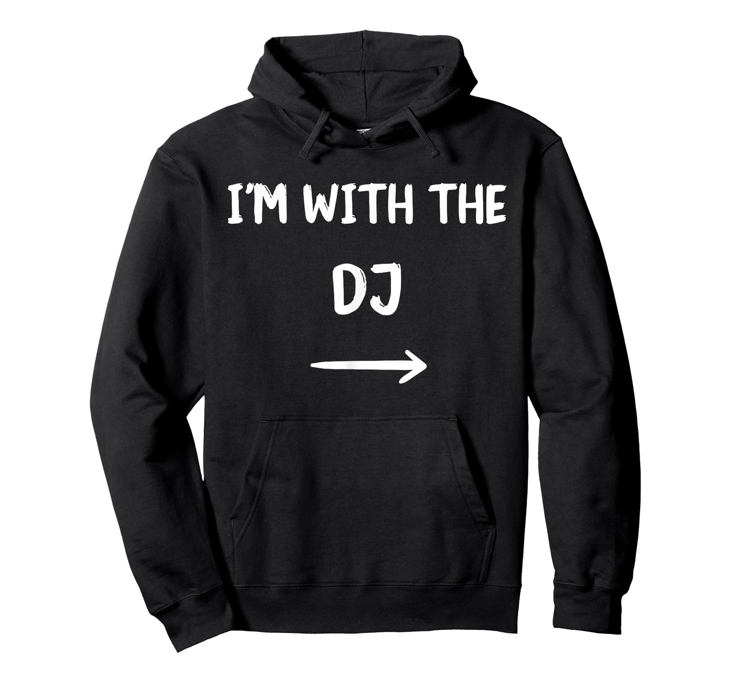 I'm With DJ Halloween Costume Party Matching Couples T-Shirt