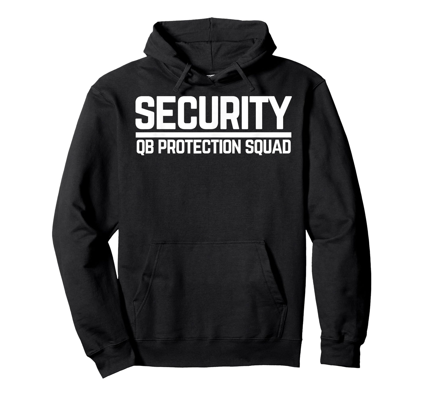 Security Quarterback QB Protection Squad Football OL Lineman T-Shirt