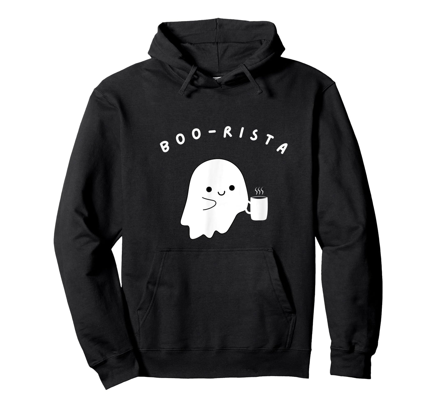 FUNNY CUTE COFFEE BARISTA KAWAII GHOST BOO-RISTER T-Shirt