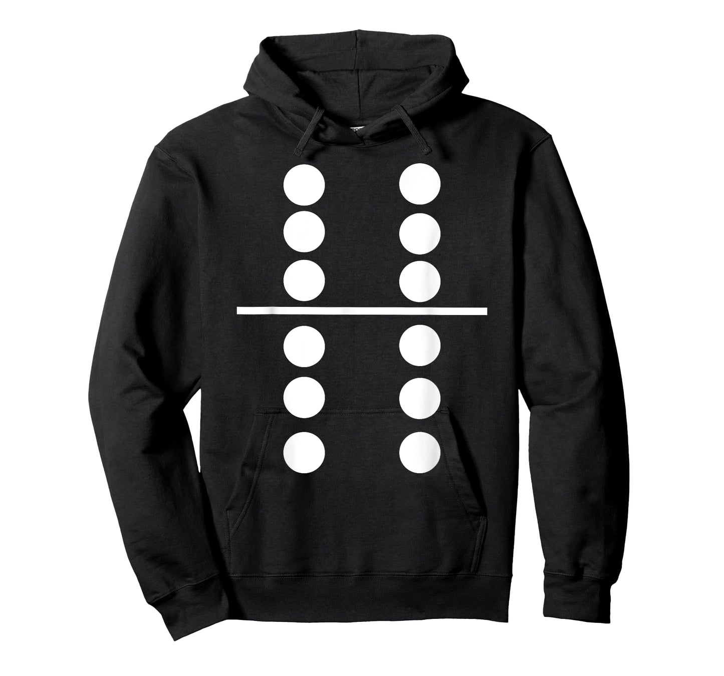 Domino 6 and 6 Matching T-Shirt Halloween Group Costumes 6-6 T-Shirt