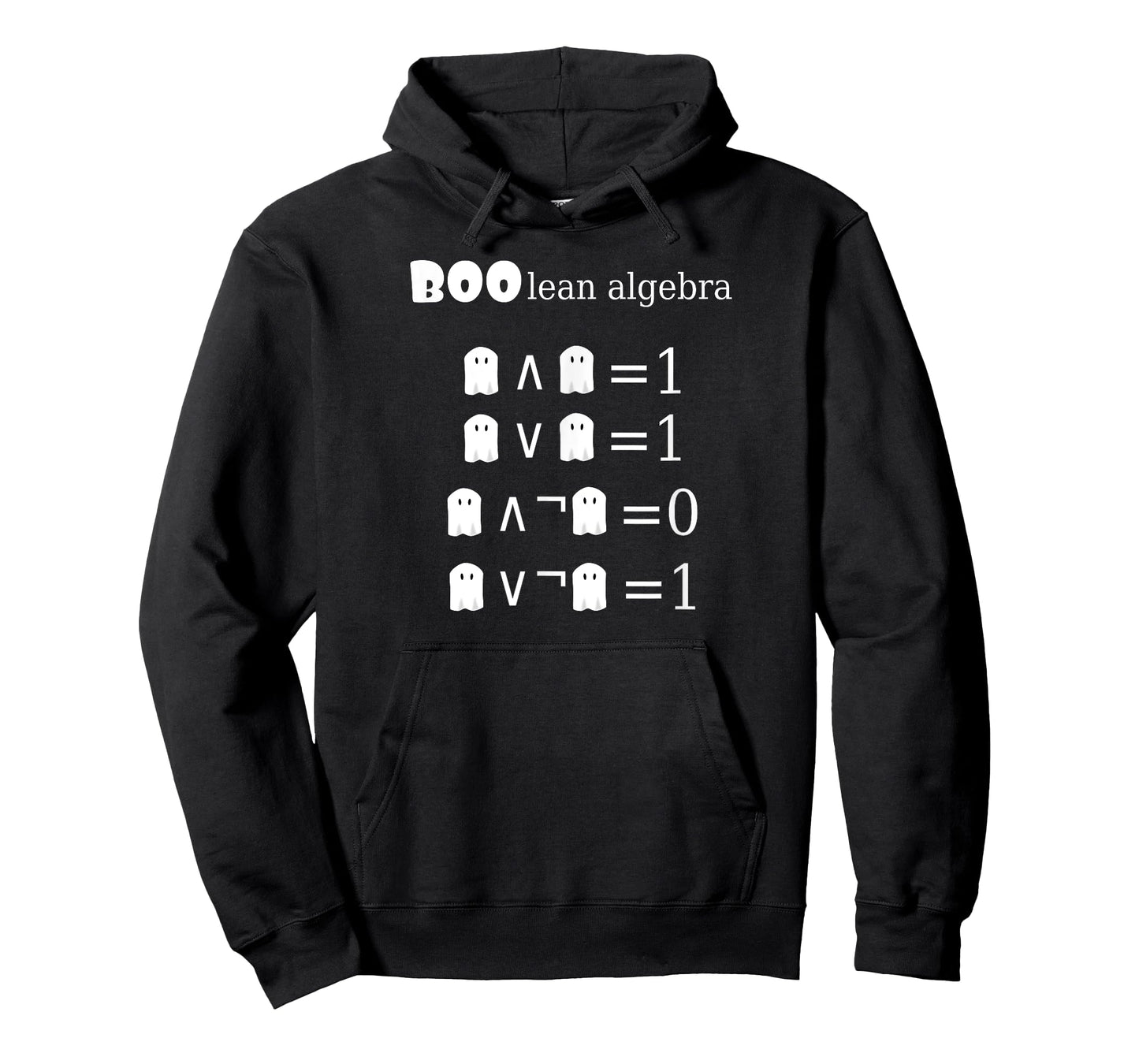 Boo-lean Algebra Halloween Math T-Shirt