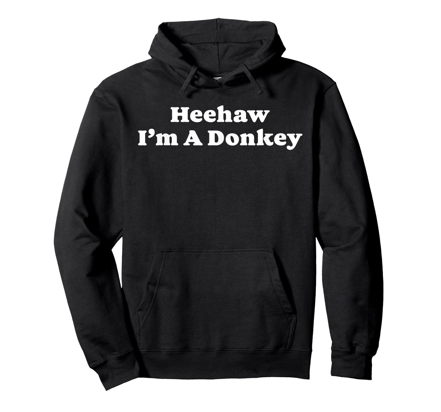 Hee Haw I'm A Donkey Funny Halloween Minimalist Costume T-Shirt