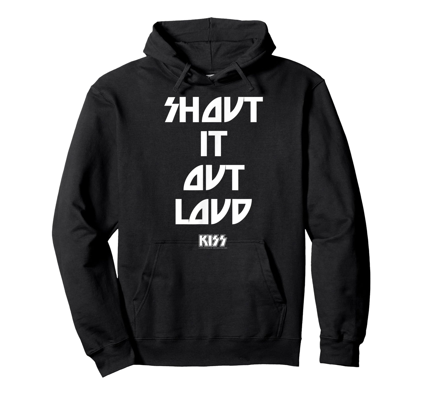 KISS - Shout It Out Loud Lyric T-Shirt
