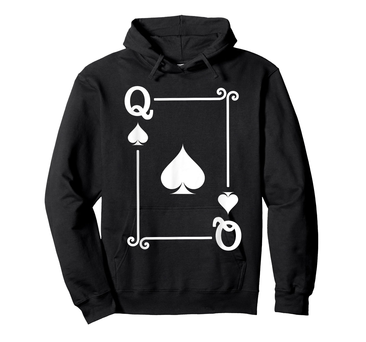 Playing Cards Costume - Queen Spades Card - Queen Card T-Shirt