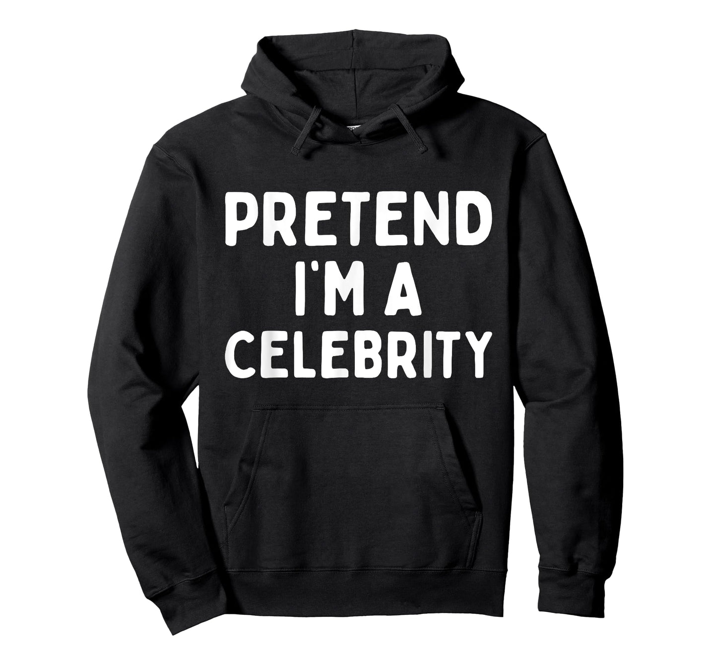 Pretend I'm A Celebrity Funny Lazy Easy Halloween Costume T-Shirt