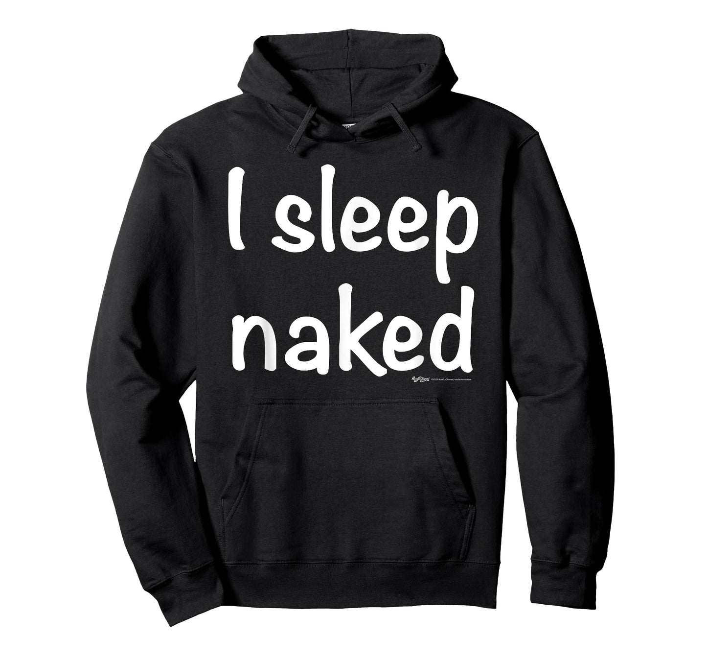 I Sleep Naked Nap T-Shirt