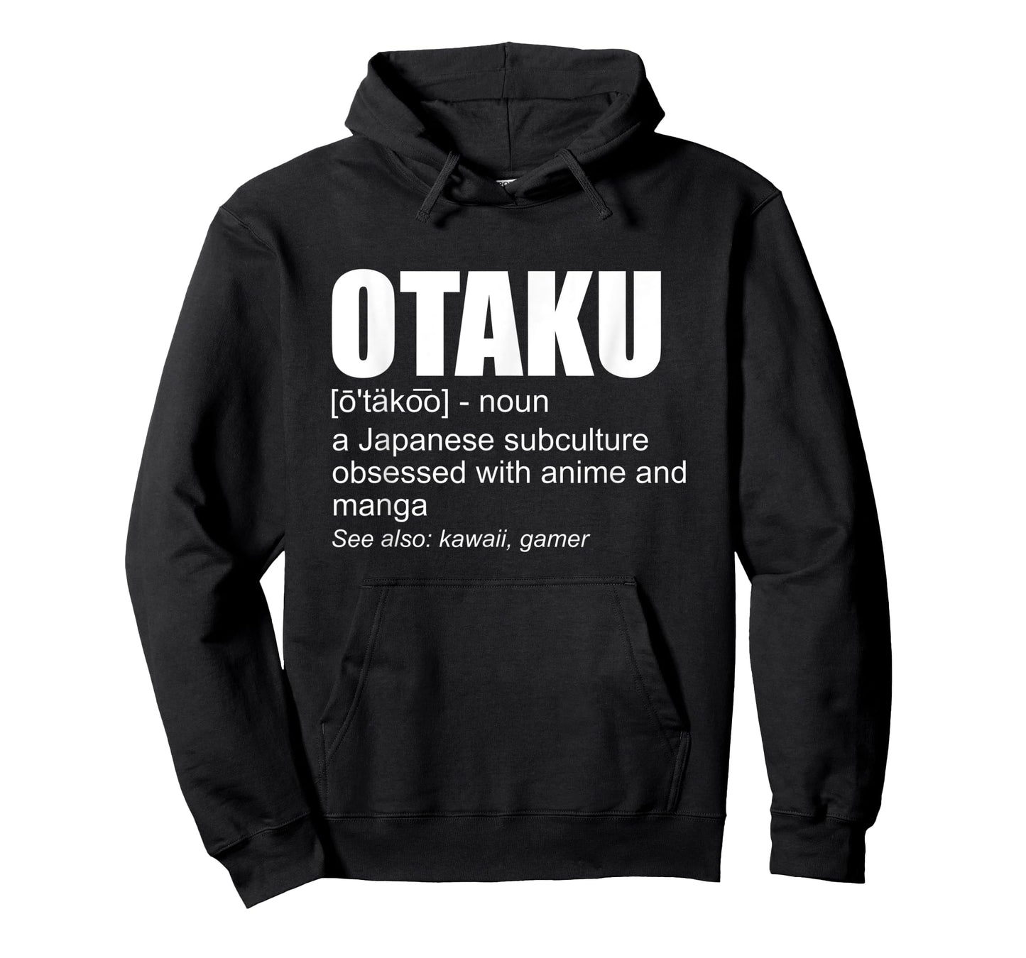 Otaku Definition Funny Japanese Anime Manga Lover Otaku T-Shirt