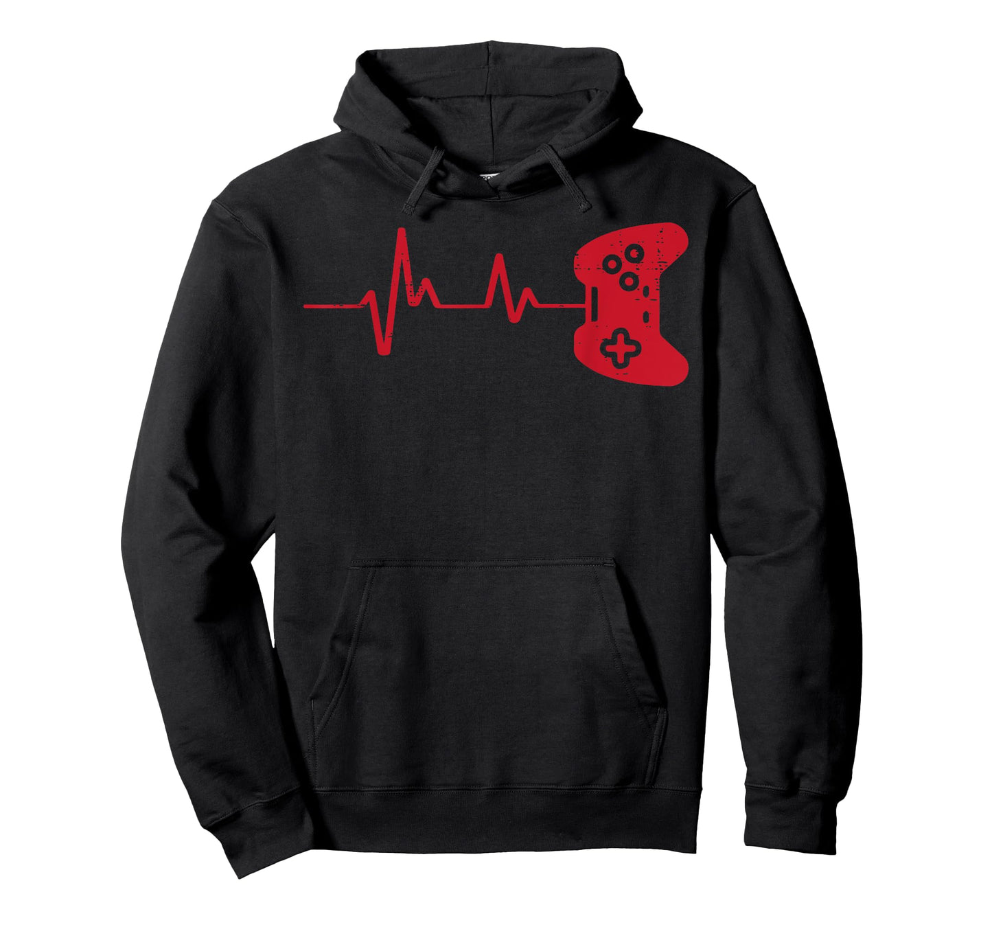 Gamer Heartbeat Game Controller Gaming Boys Kids Men Youth T-Shirt