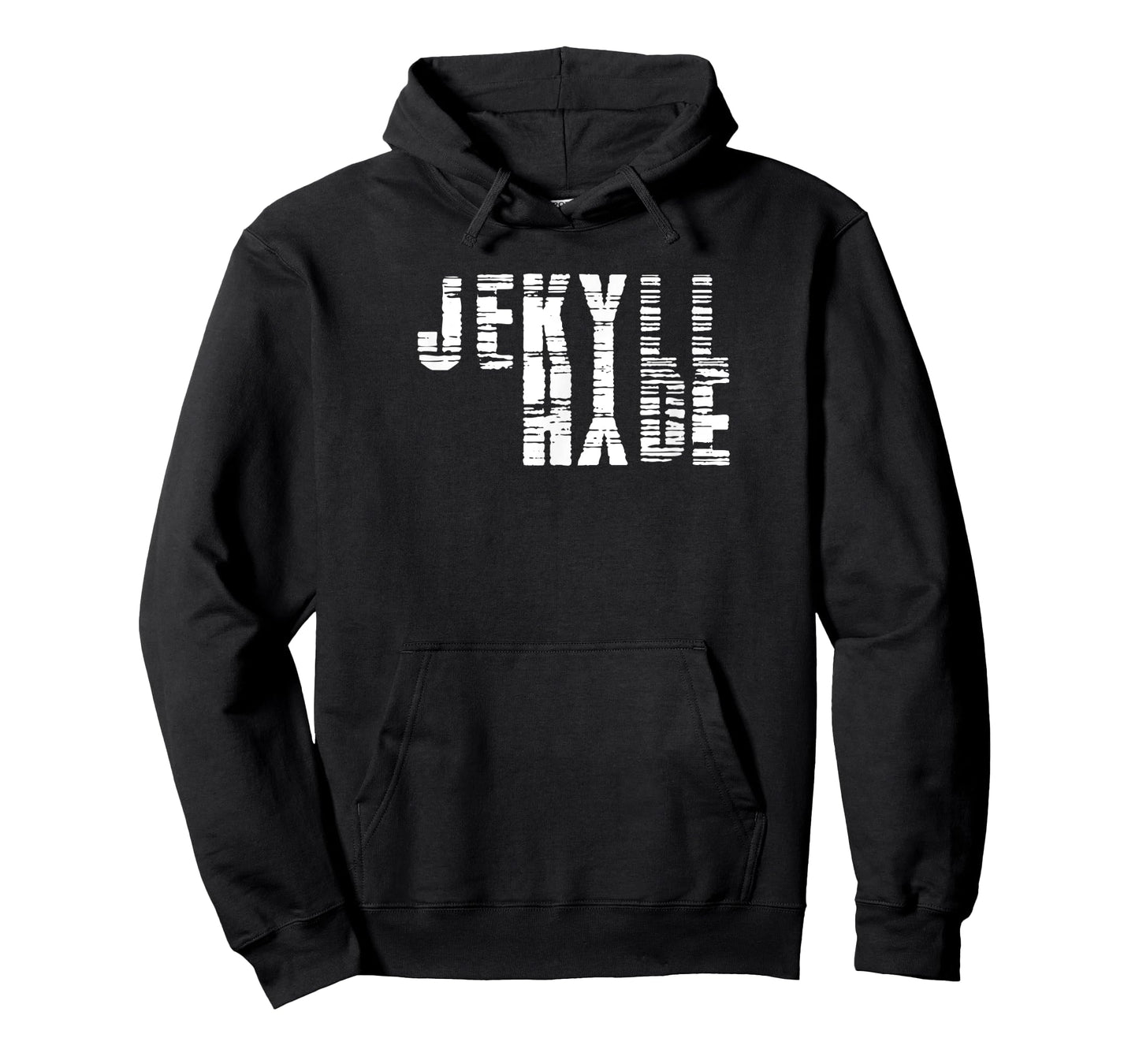 Dr. Jekyll Mr. Hyde Cool Graphic Text Design Halloween Shirt