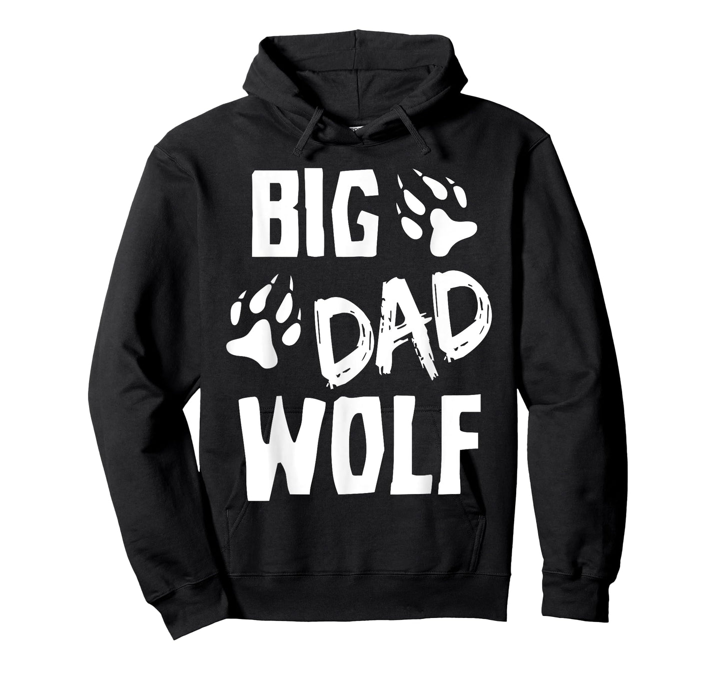 Halloween Shirt Dad Men Funny Costume Daddy Big Dad Wolf T-Shirt