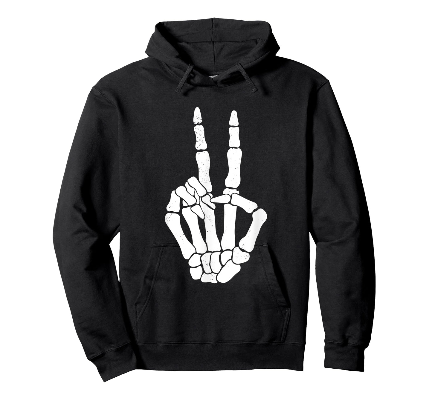 Skeleton Peace Sign Skeleton Halloween Creatures Love T-Shirt