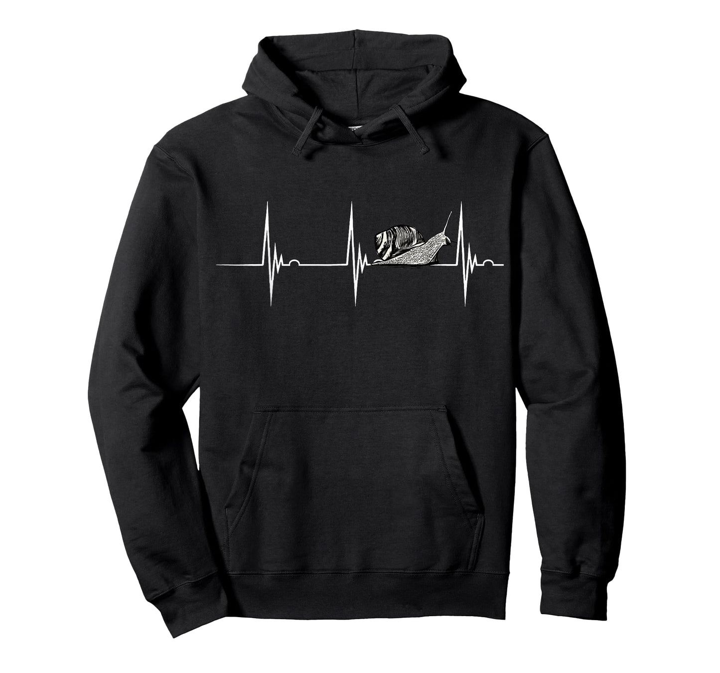 Snail Mollusk Snail Shell Heartbeat EKG Pulse Snails Lover T-Shirt