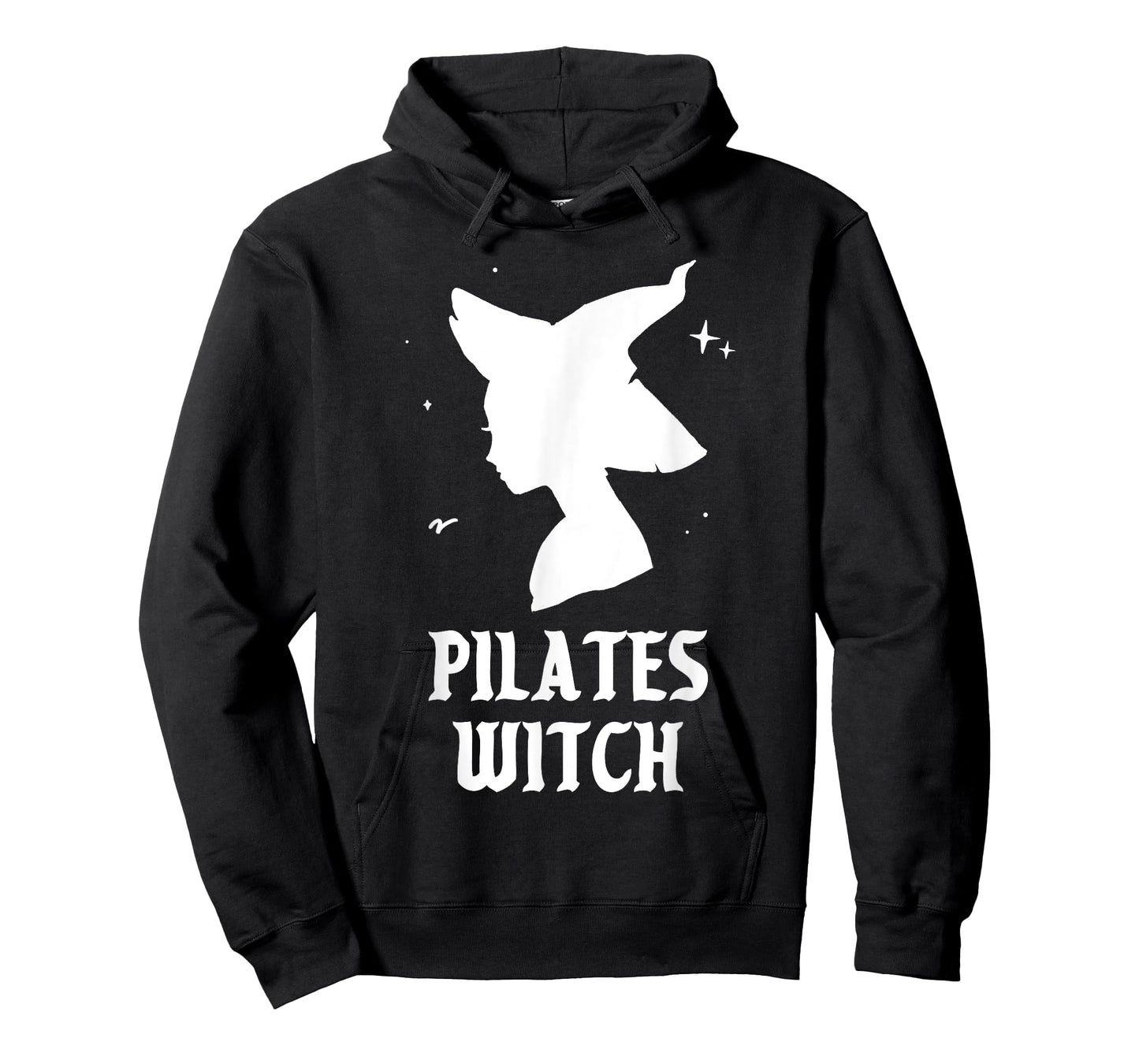 Pilates Witch Instructor Spooky Vibes Gym Halloween Costume T-Shirt
