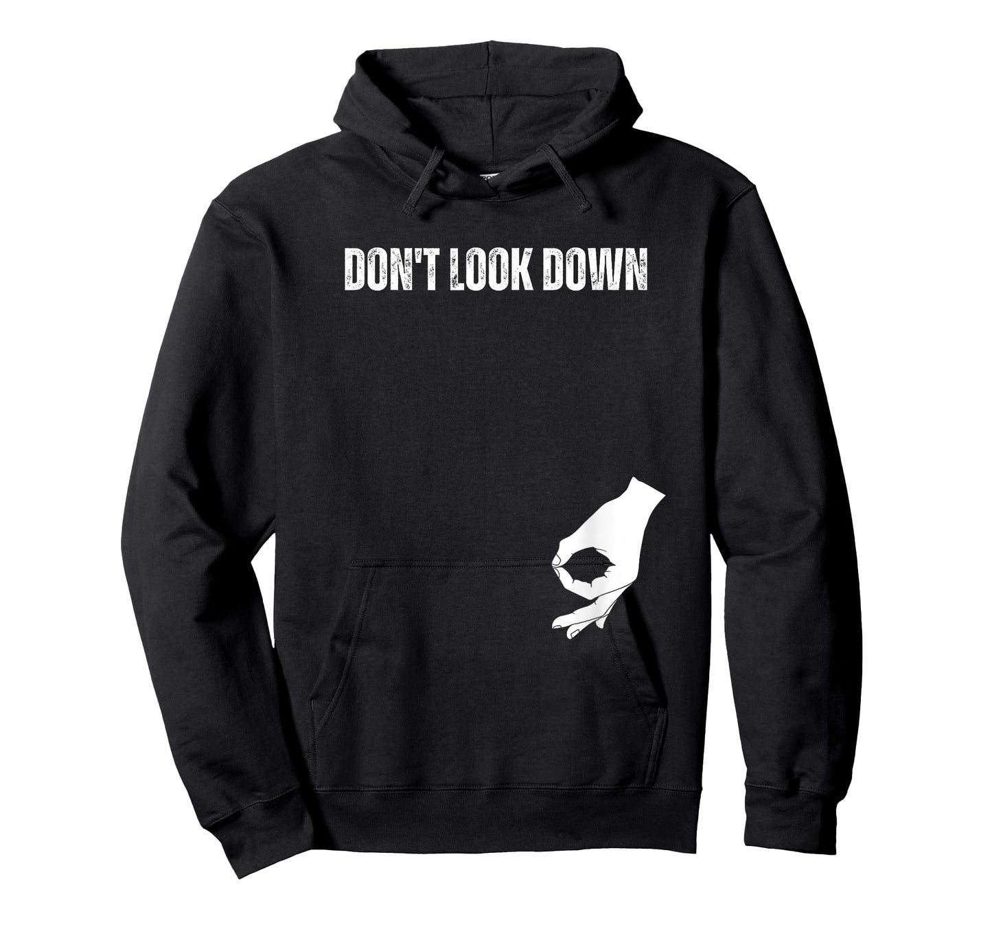 Don't Look Down Funny Circle Game Meme T-Shirt