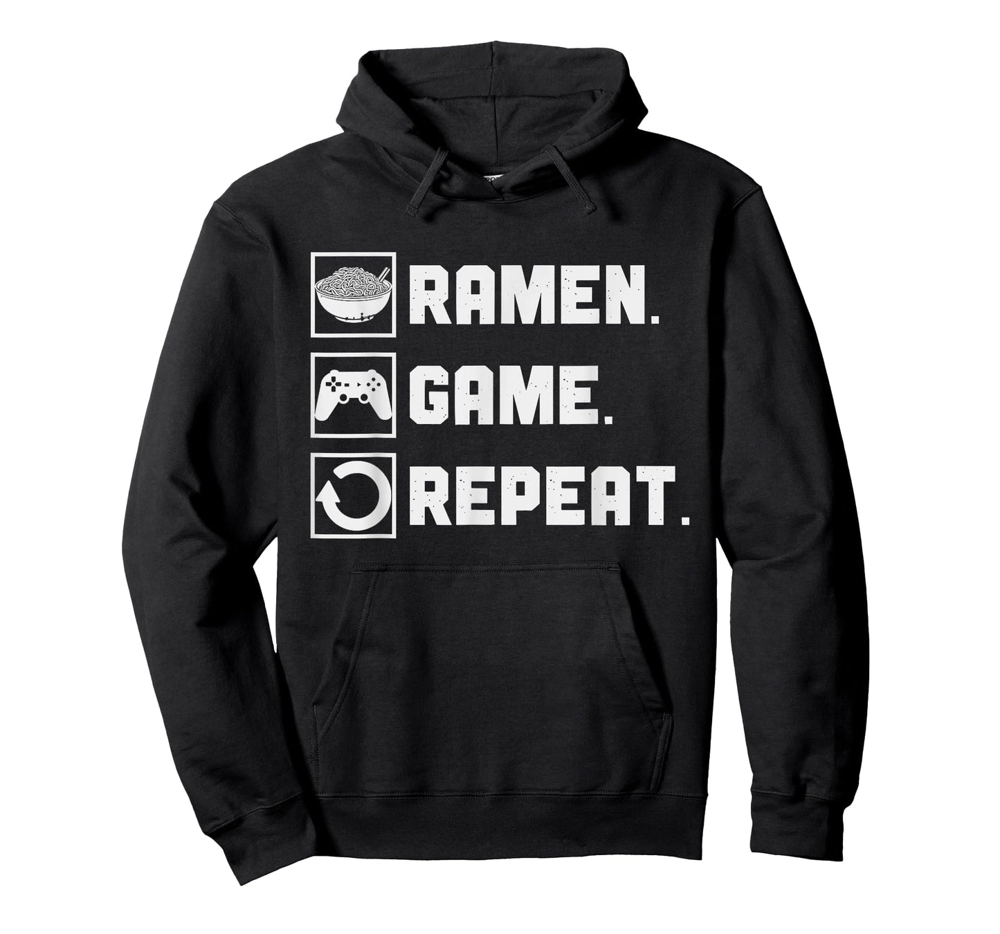 Ramen Game Repeat Noodle Video Games Console Gamer T-Shirt