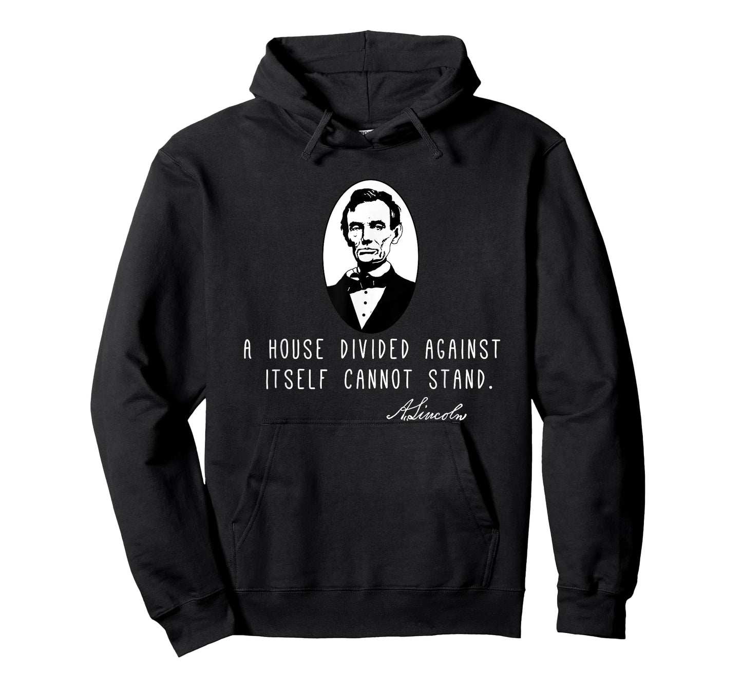 A House Divided Against Itself Lincoln Quote Shirt T-Shirt