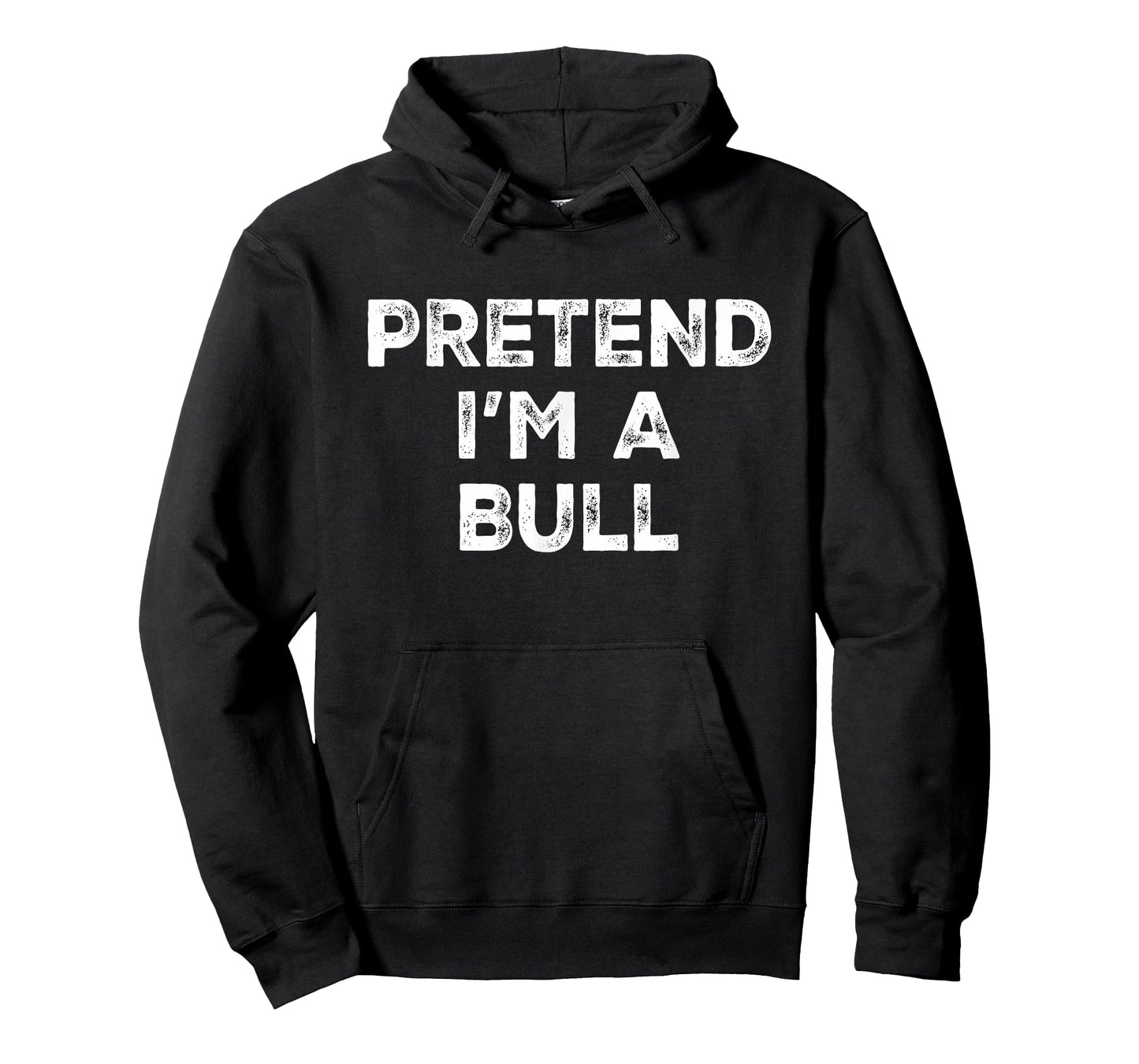 Pretend I'm A Bull Lazy Halloween Costume T-Shirt