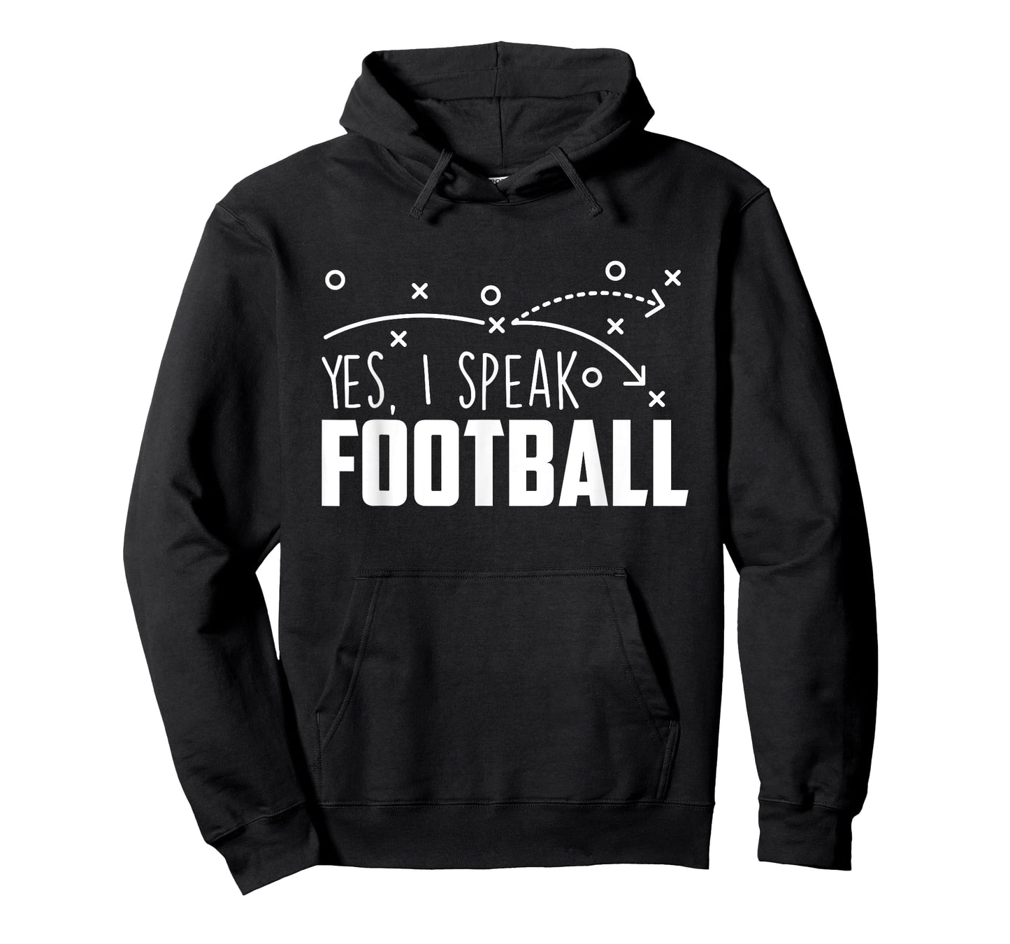 Yes I Speak Football - Sports Sunday Game Lover Quarterbacks T-Shirt