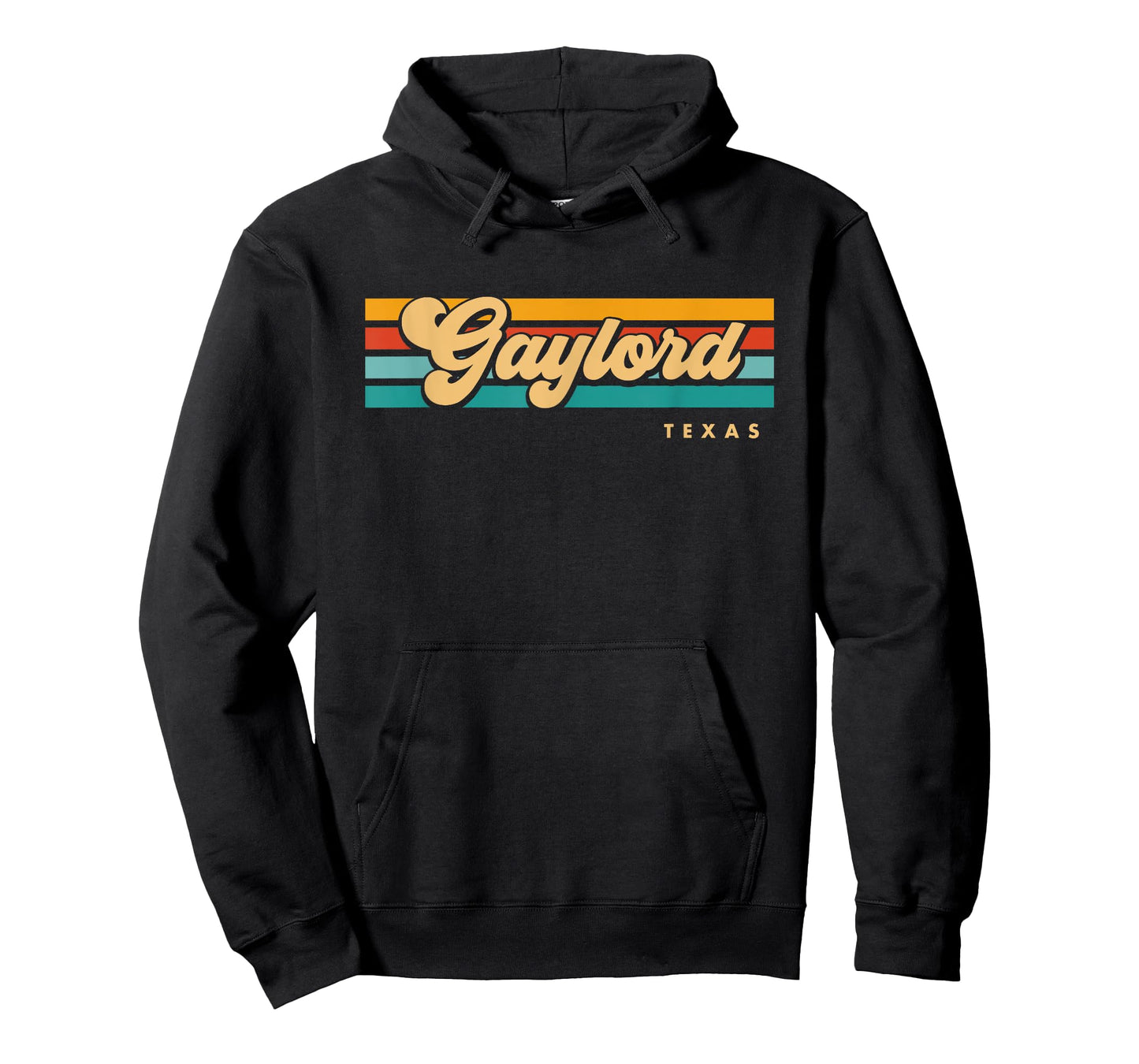 Vintage Sunset Stripes Gaylord, Texas T-Shirt