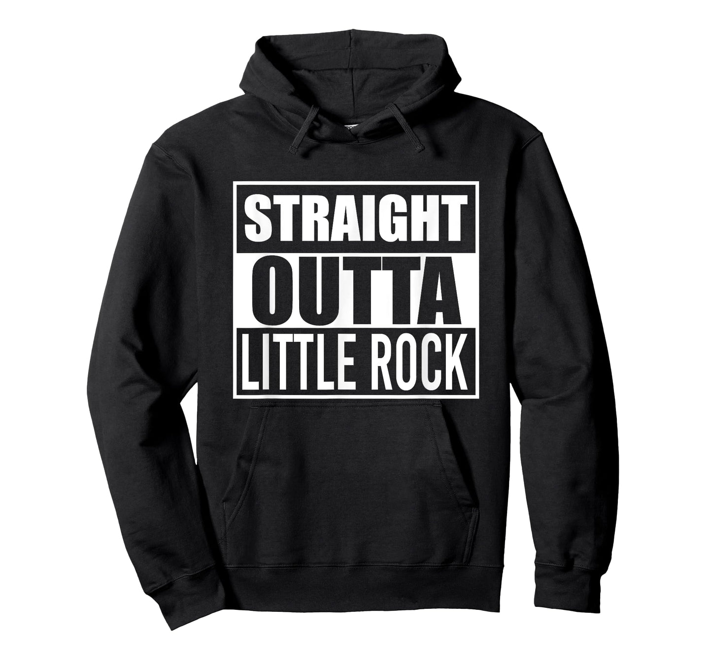 Straight Outta Little Rock Funny Best Gift Arkansas AR State T-Shirt