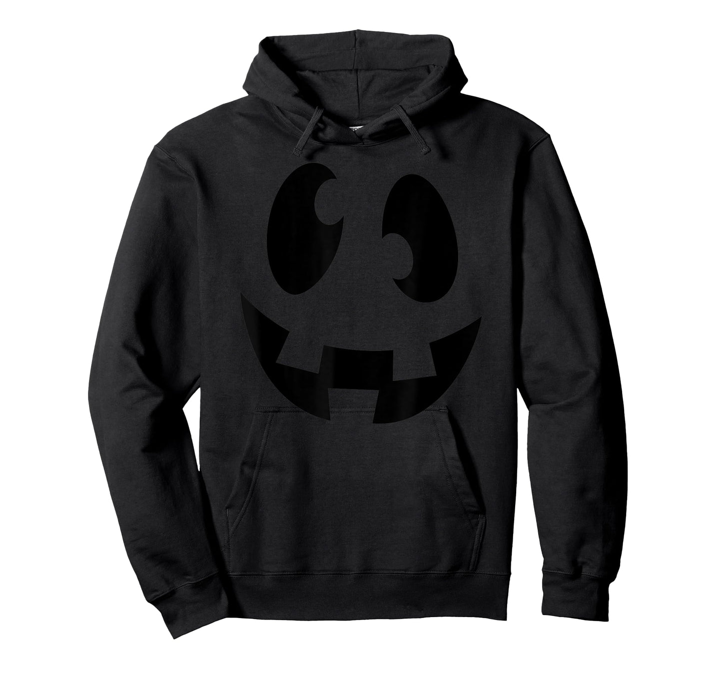 Happy, Goofy, Smiling Ghost Face Jack O Lantern T-Shirt