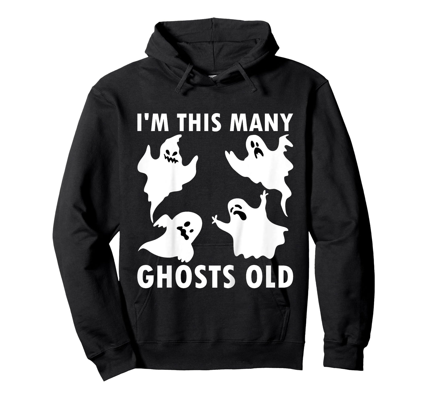 Kids 4 Year Old Boy Ghost Old 4th Birthday Kids T-Shirt
