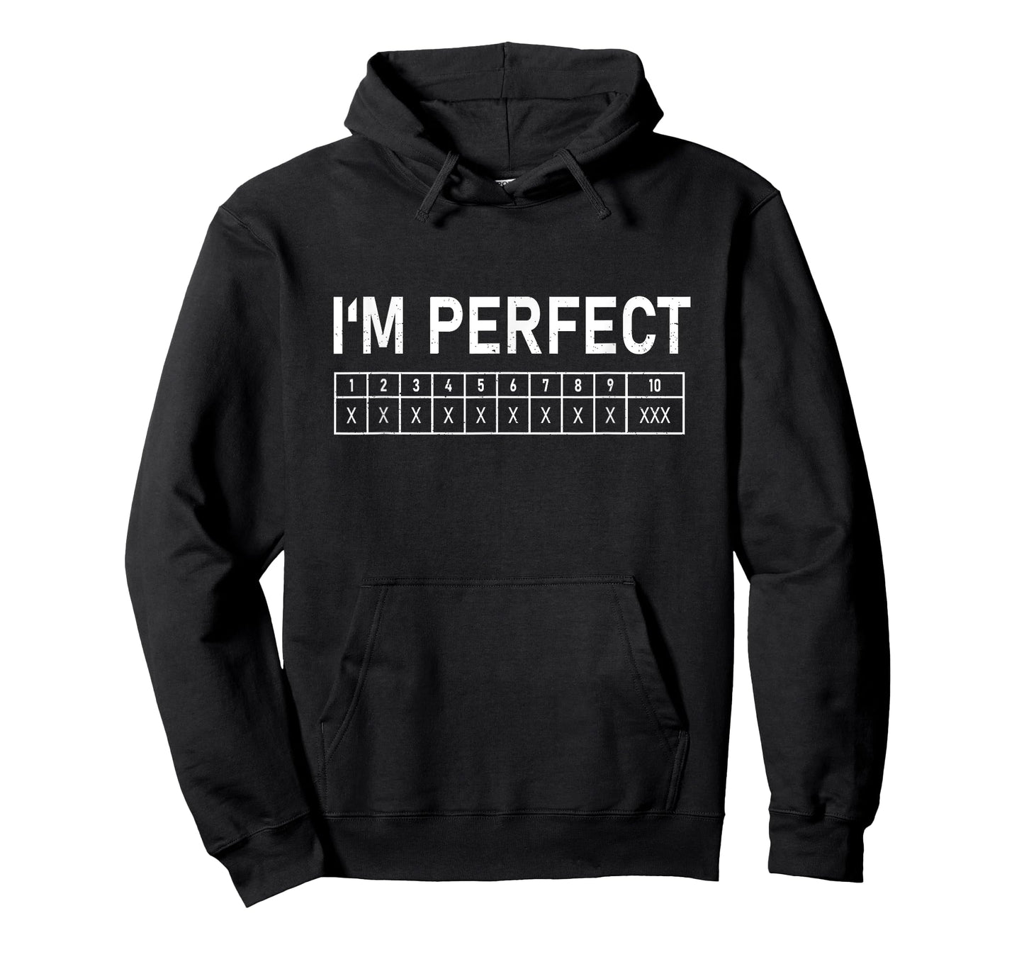 Bowling Funny I'm Perfect 300 Game Bowler T-Shirt