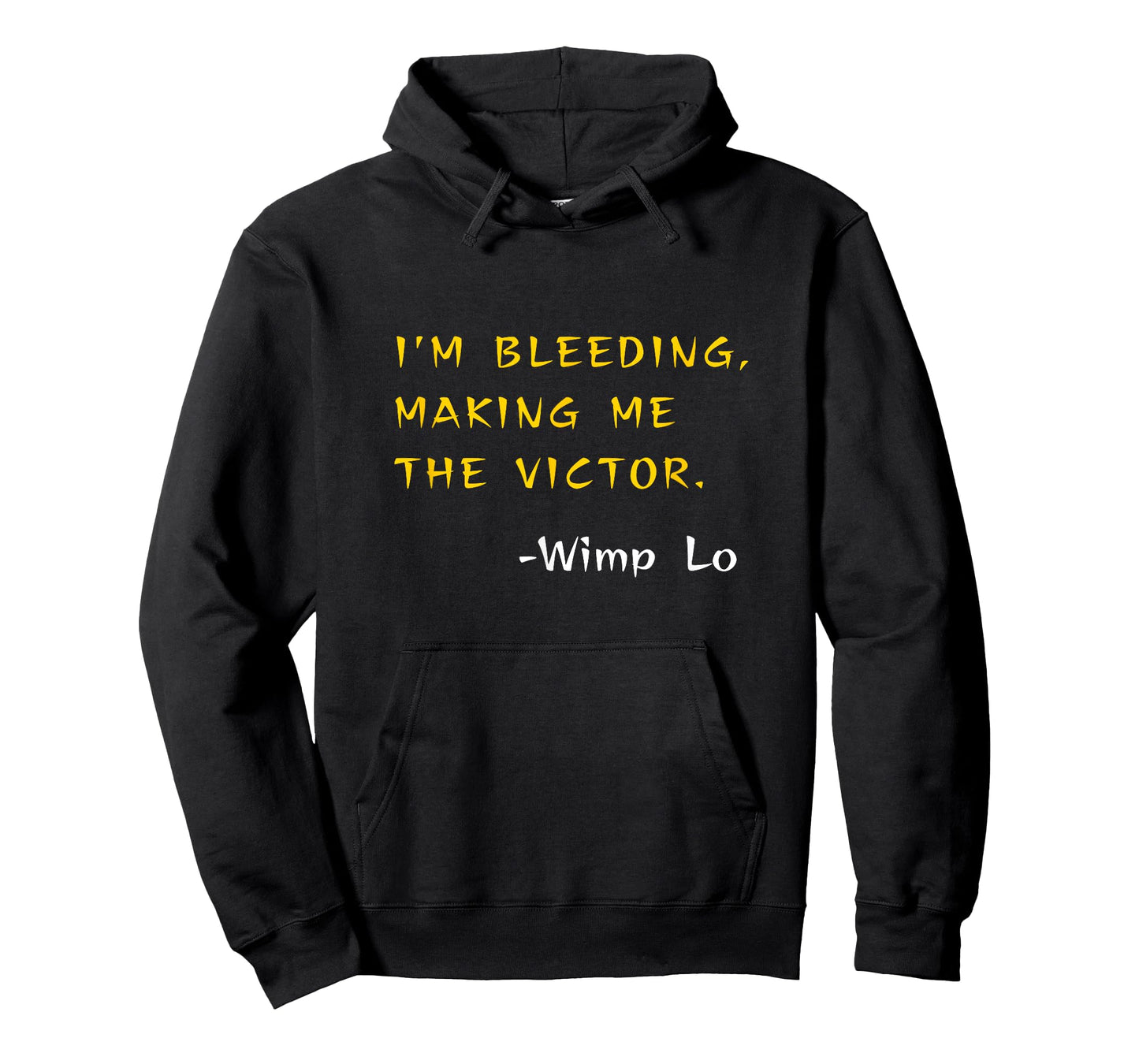 Funny Kung Pow Movie Quotes - I'm Bleeding Making Me Victor T-Shirt