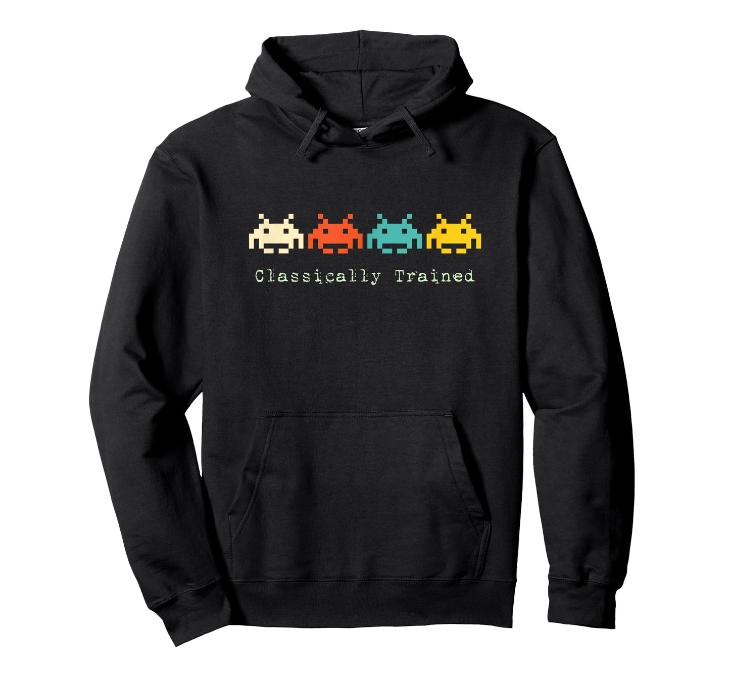 Classically Trained - 80s Retro Alien Invaders Space Gamer T-Shirt