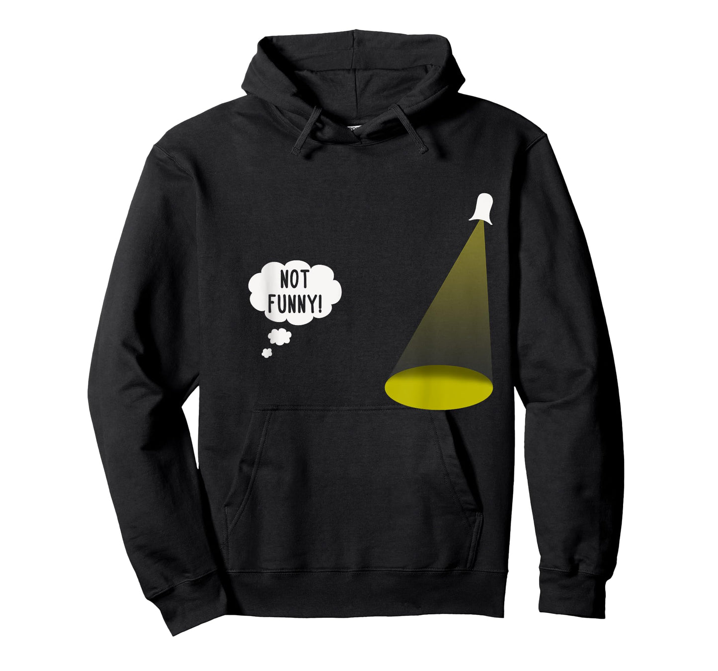 Not Funny Spotlight Joke Shirt Sarcastic Theatre Lover Gift T-Shirt