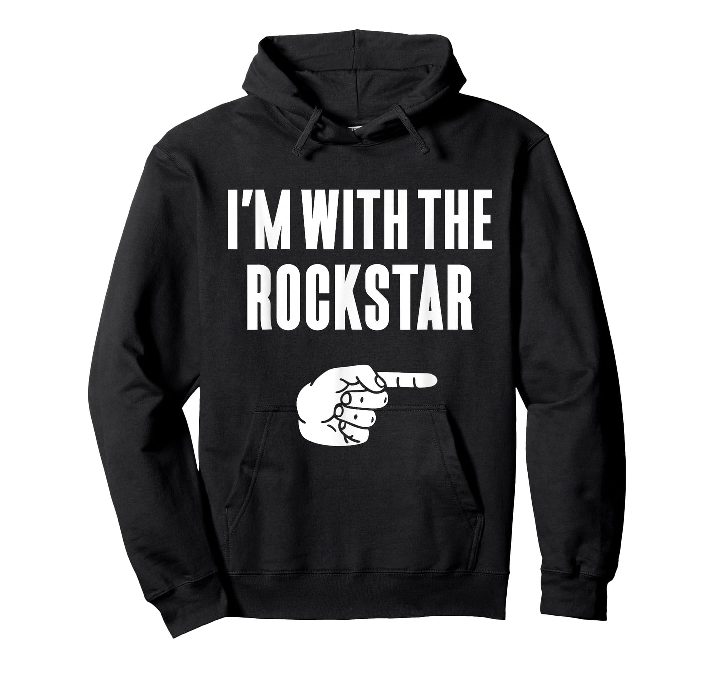 I'm With The Rockstar Funny Halloween Couple Costume Gift T-Shirt