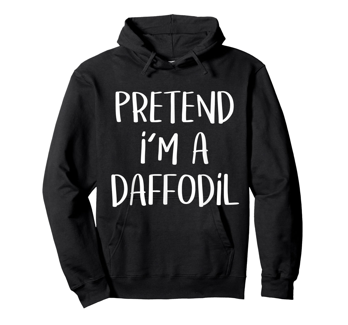 Pretend I'm A Daffodil Costume Party Lazy Funny Halloween T-Shirt