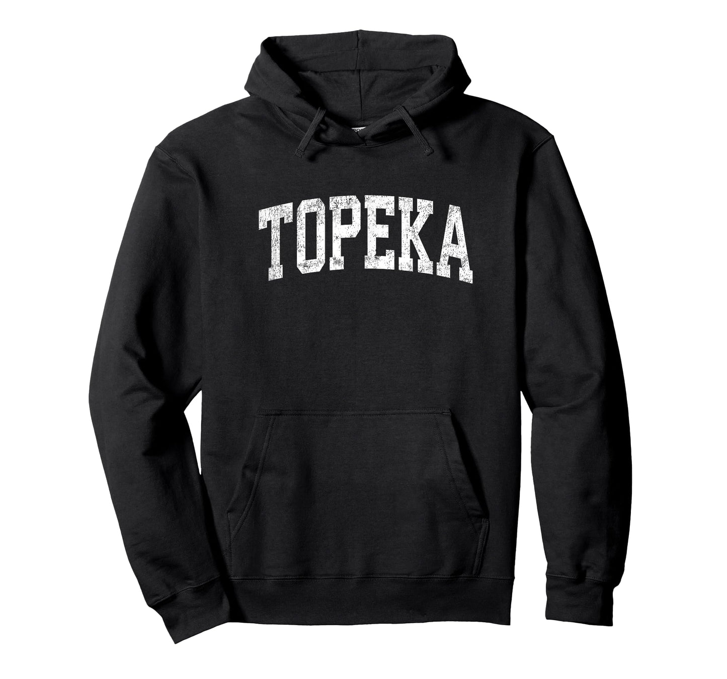Topeka Kansas KS Vintage Athletic Sports Design T-Shirt