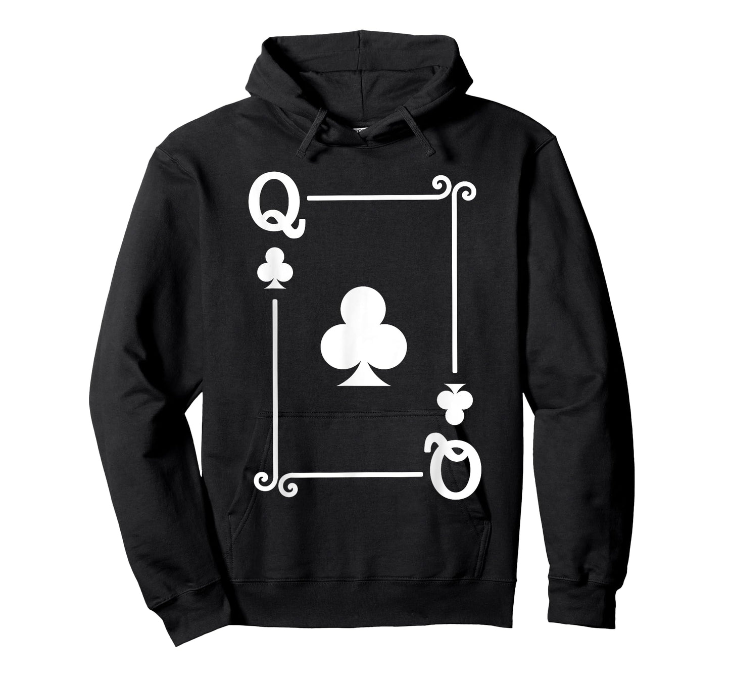 Playing Cards Costume - Queen Clubs Card - Queen Card T-Shirt
