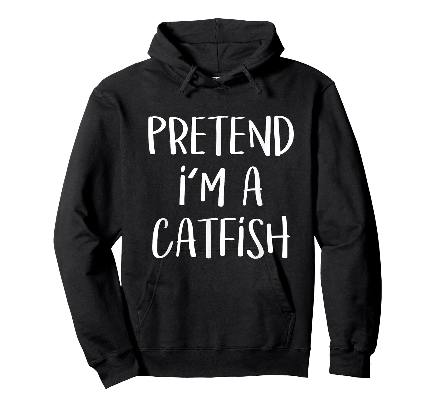 Pretend I'm A Catfish Costume Funny Fish Halloween Party T-Shirt