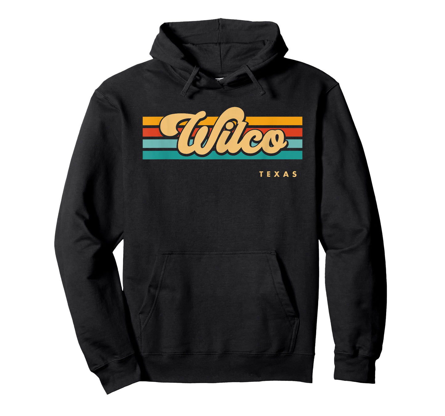 Vintage Sunset Stripes Wilco, Texas T-Shirt