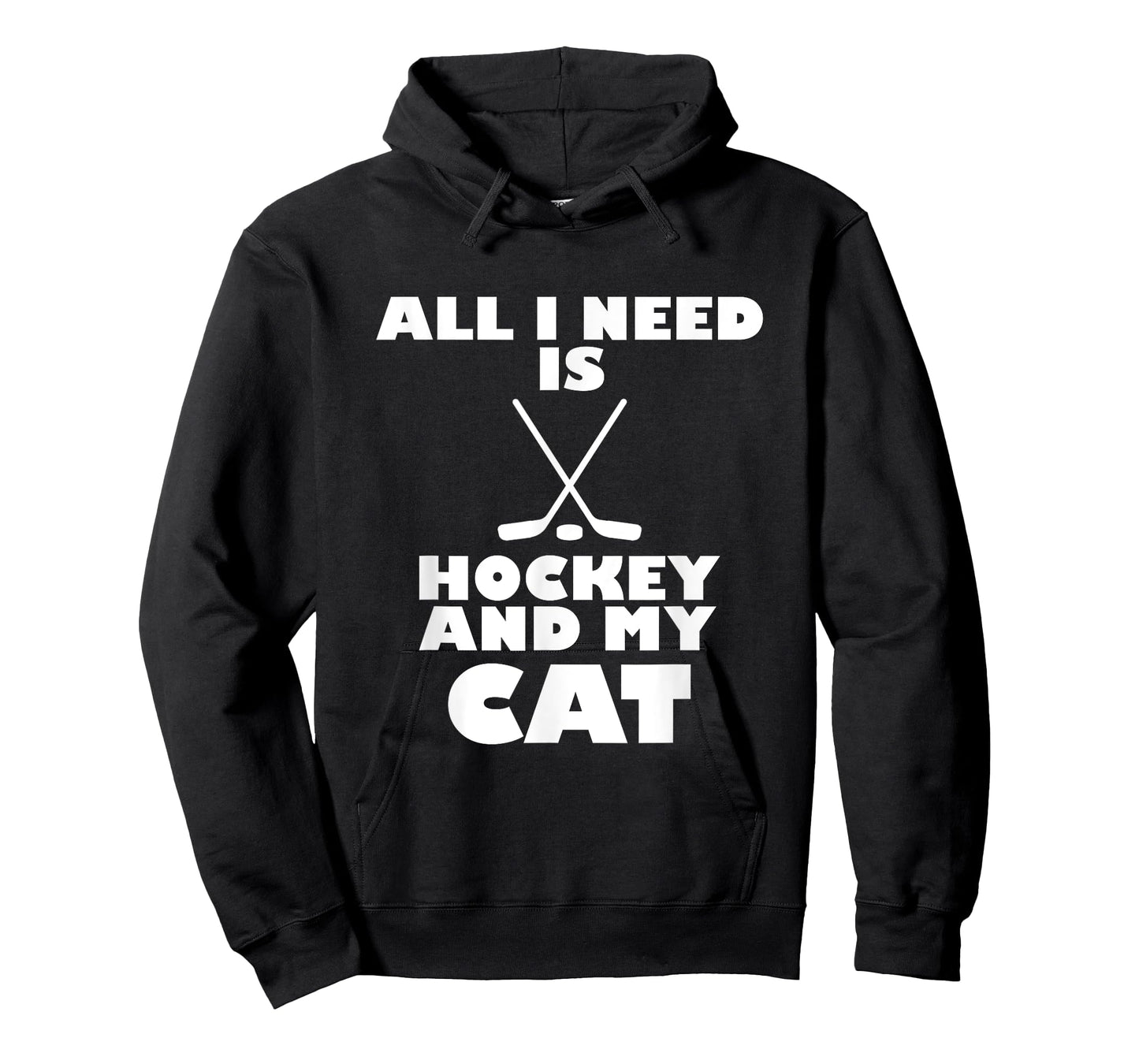 Funny All I Need Is Hockey And My Cat T-Shirt T-Shirt