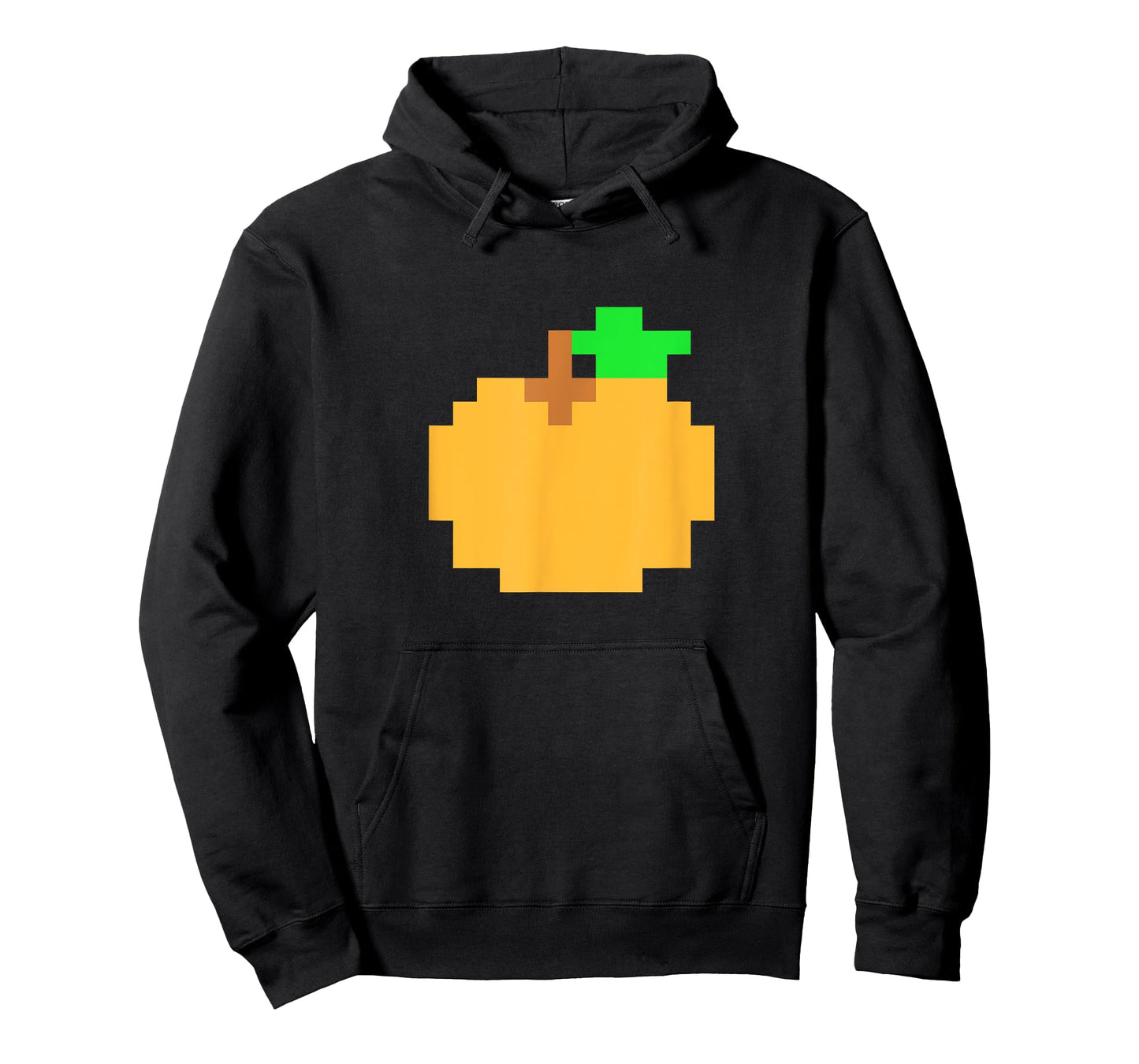 Orange Pixel 8-bit Arcade Video Game Matching Costume Team T-Shirt