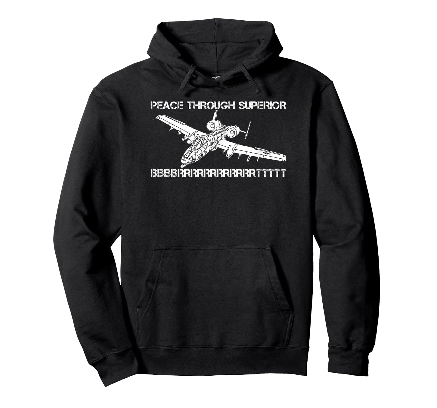 A-10 Warthog Thunderbolt Plane Meme BBBRRRTTT Funny Joke T-Shirt