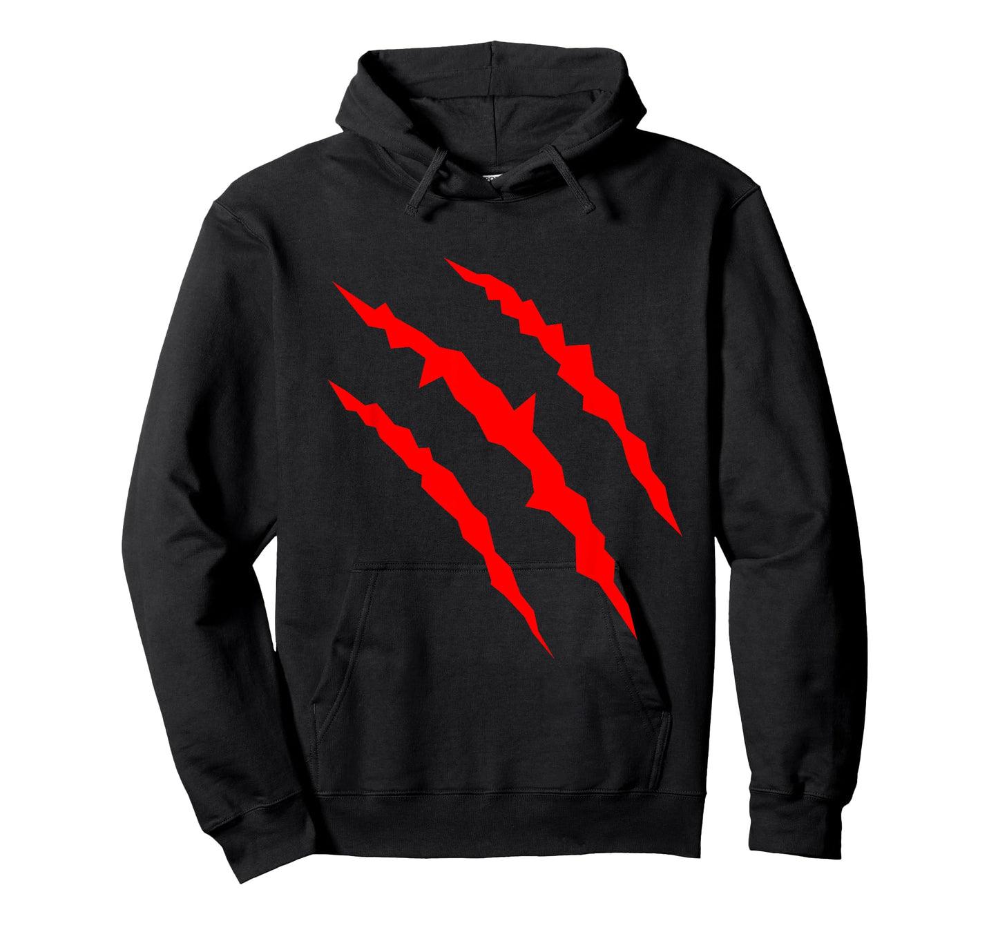 Werewolf Costume Scratches Scary Halloween scratch marks T-Shirt