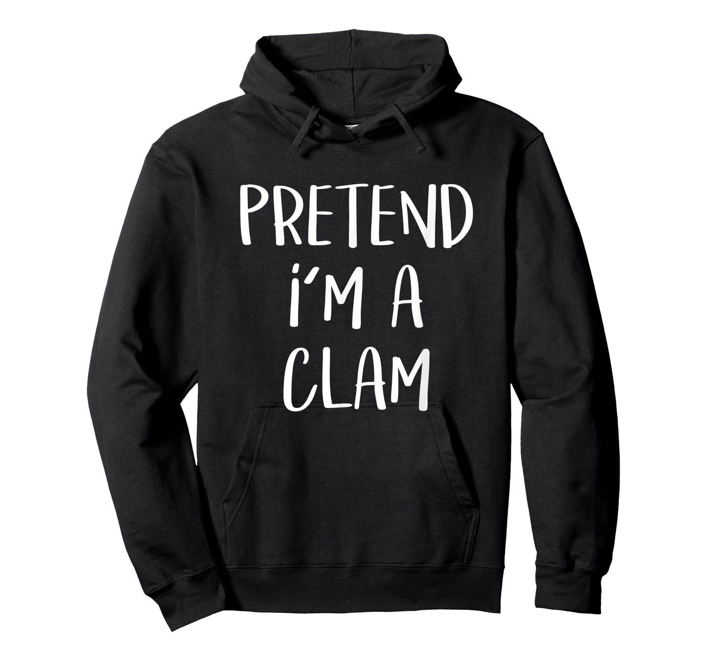 Pretend I'm A Clam Costume Funny Seafood Halloween Party T-Shirt