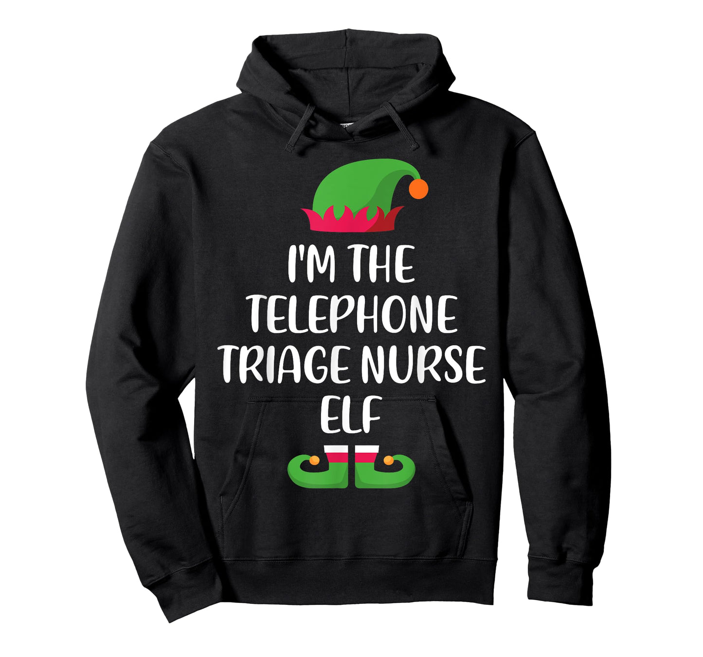 Telephone Triage Nurse Elf Family Matching Christmas Xmas T-Shirt