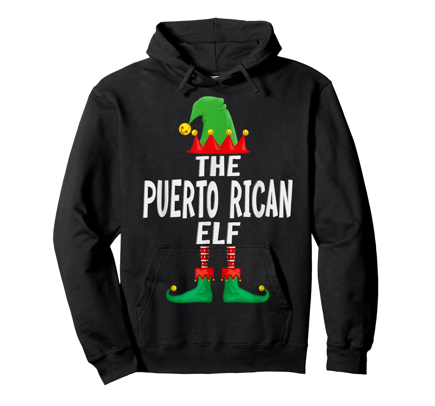 The Puerto Rican Elf Matching Family Christmas T-Shirt