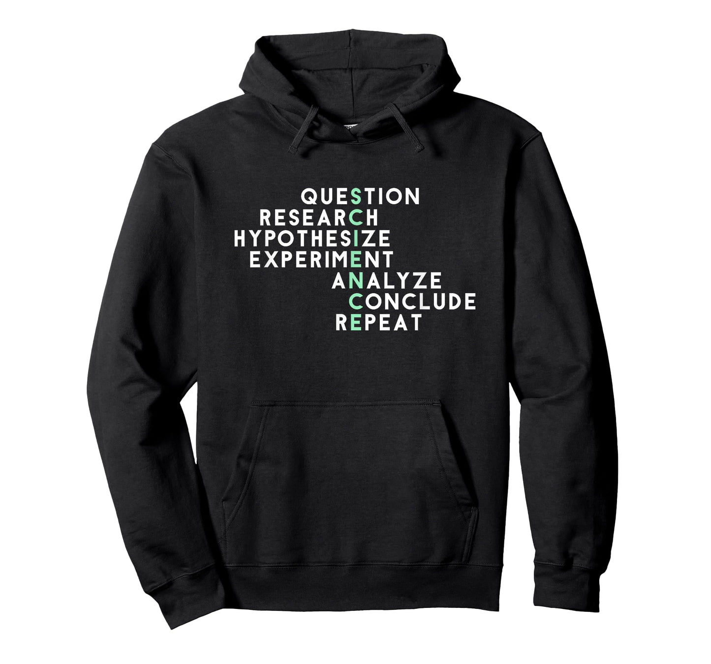 Acrostic Scientific Method Research Experiment Science T-Shirt