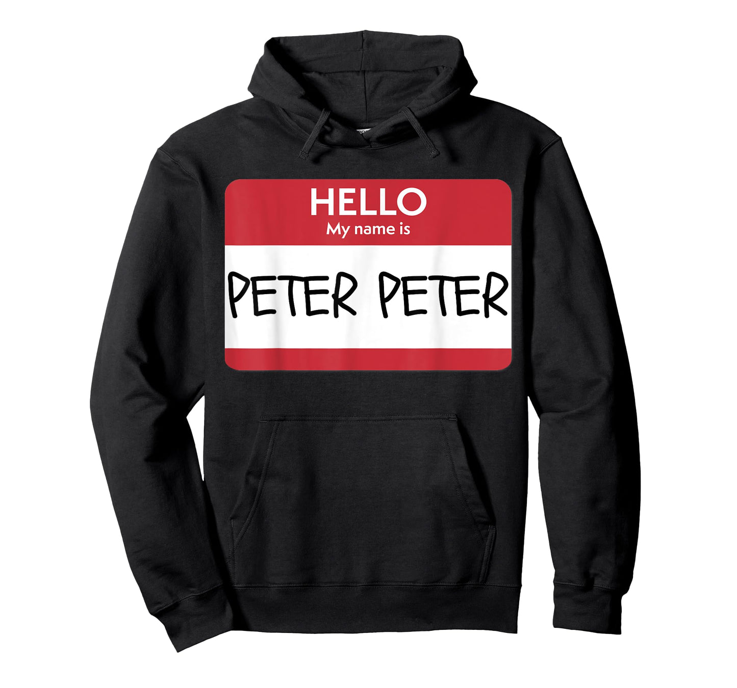 "Hello My Name Is Peter Peter" Funny Halloween T-Shirt