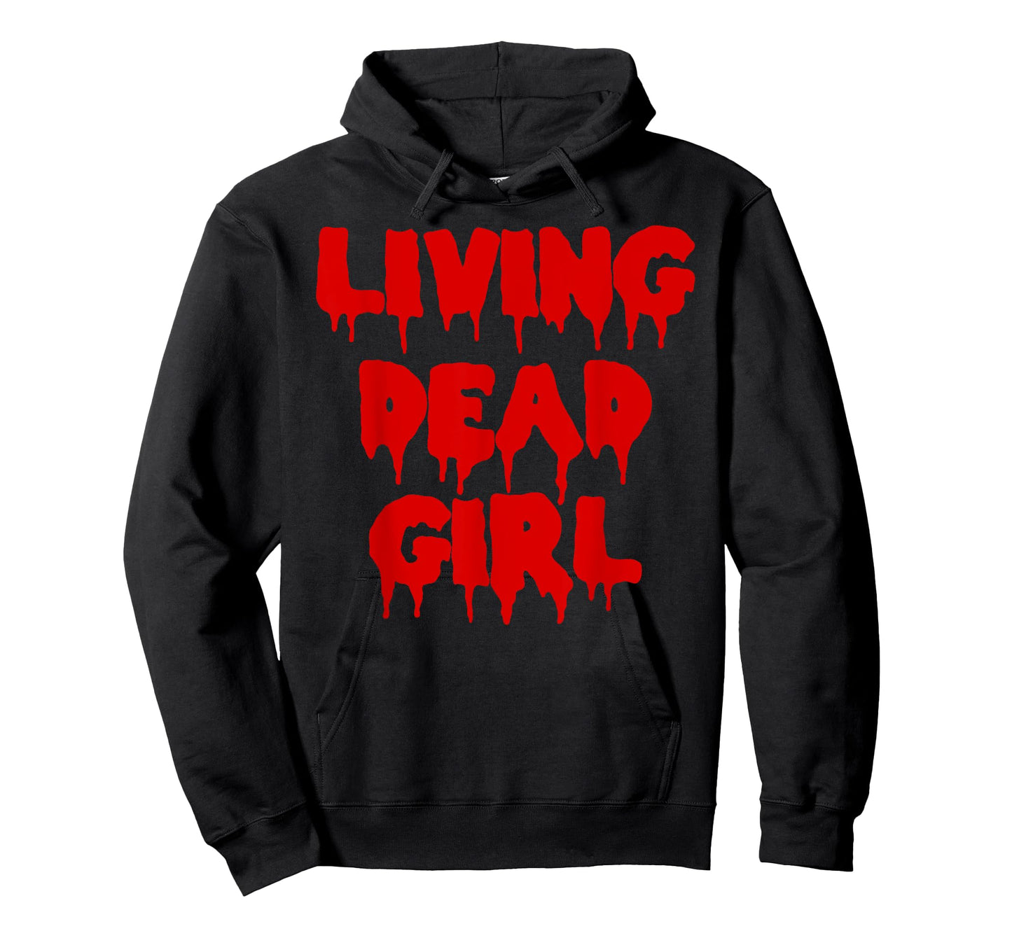 Dripping Blood Halloween Zombie Movie Living Dead Girl T-Shirt