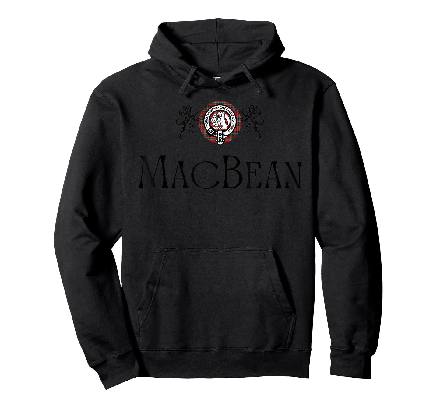 MacBean Clan Scottish Name Coat Of Arms Tartan T-Shirt